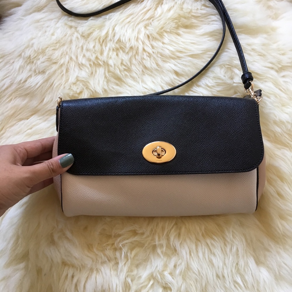 Authentic Coach Multicolor Leather Crossbody Purse - image 2